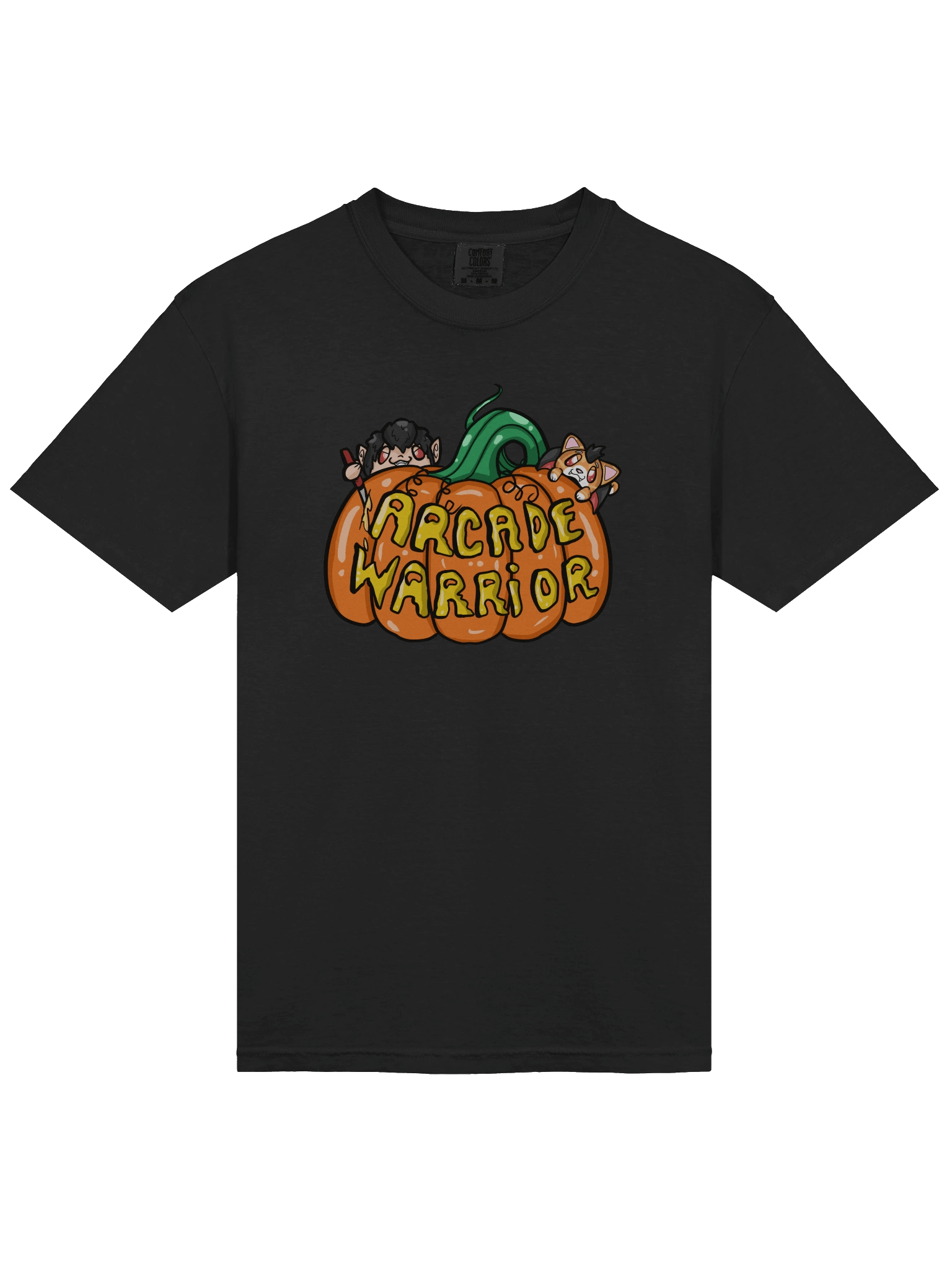 Arcade Warrior Pumpkin Unisex Shirt Halloween 2025 product image (18)