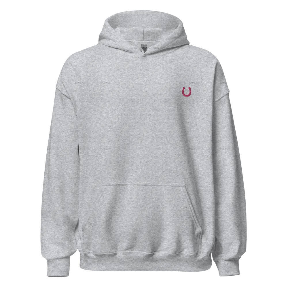 horseshoe embroidered hoodie product image (1)