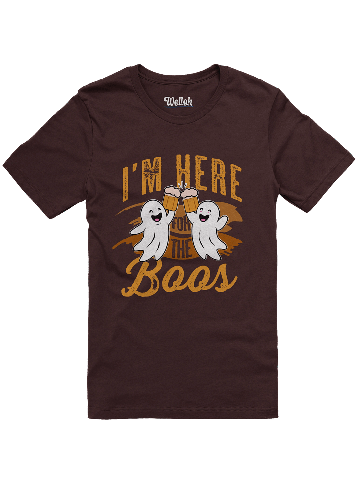 I’m Here for the Boos – Funny Beer Ghost Halloween T-Shirt product image (13)