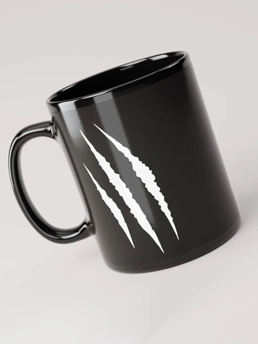 "DJ Benji Beatz Claws Logo" Black Glossy Mug product image (5)