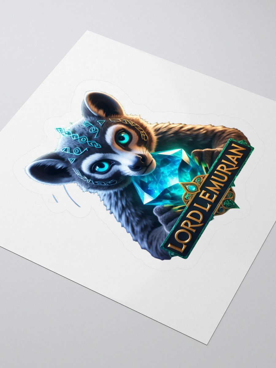 Mystic lemur Sticker product image (9)