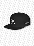 Embroidered Bonez Skull Logo Snapback Hat product image (1)