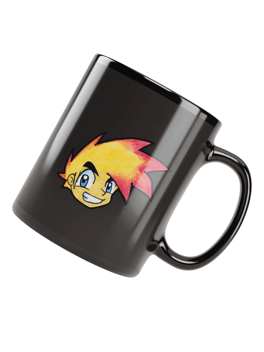'Red' Black Mug product image (8)