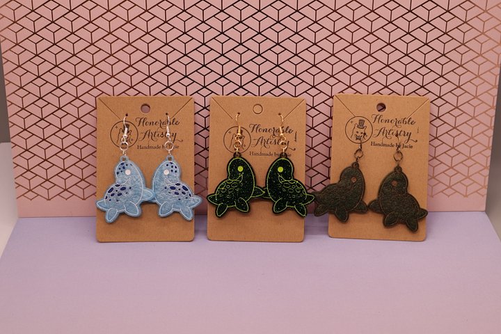 Loch Ness Monster Earrings product image (1)