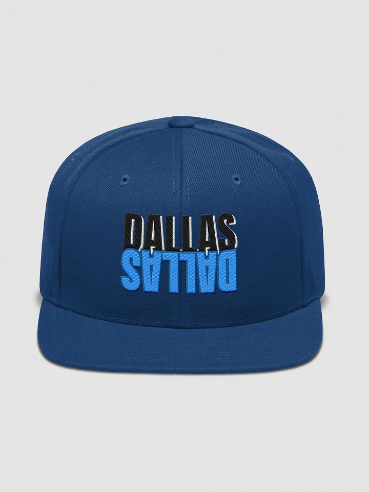 Yupoong Wool Blend Snapback Cap - Dallas product image (1)