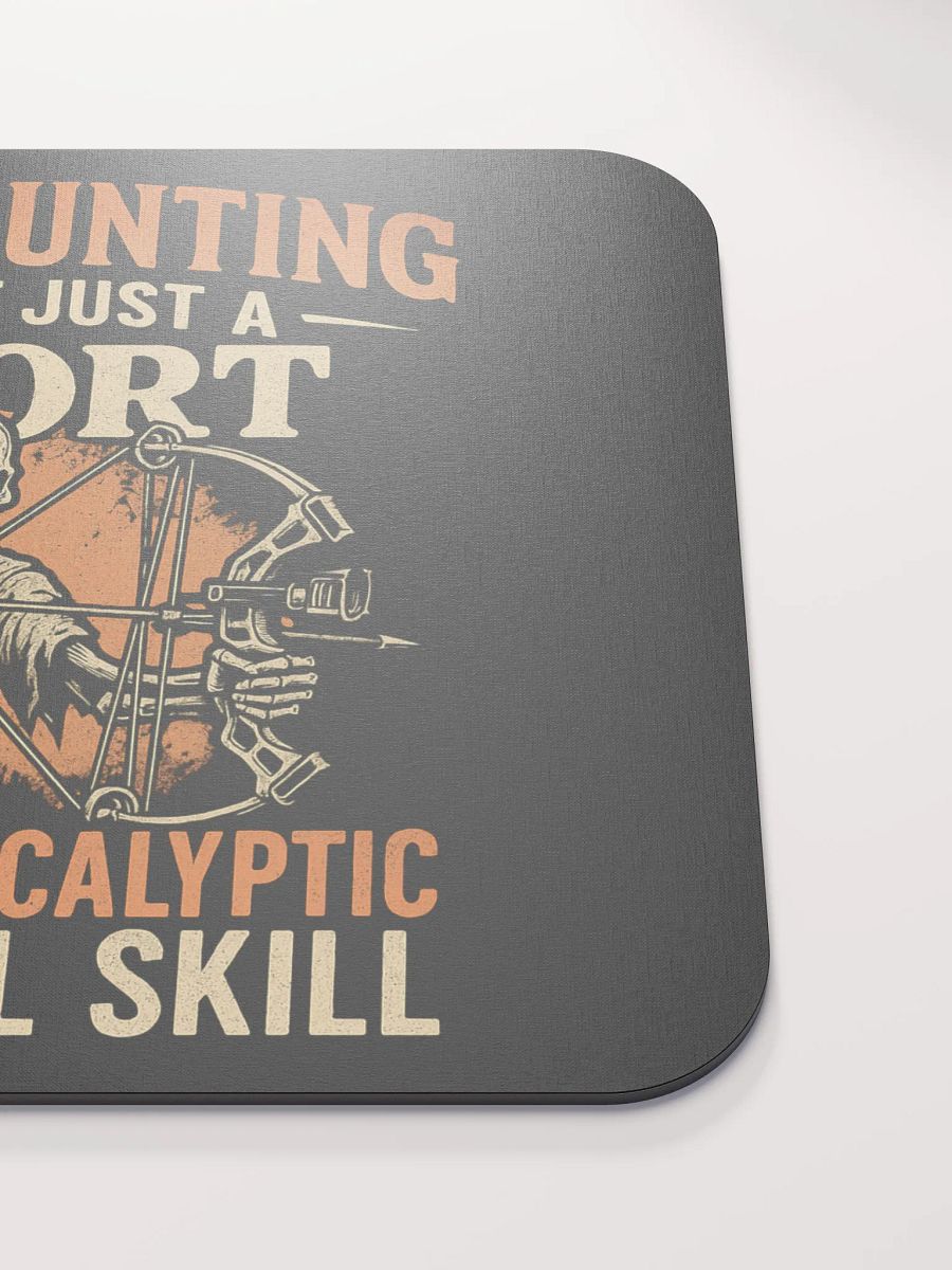 Bowhunting Mouse Pad – Post-Apocalyptic Workstation Humor product image (5)