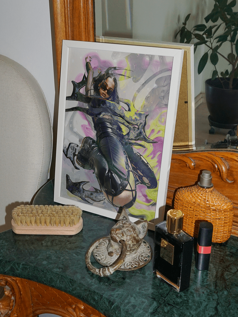 Black Magnetic Poster product image (5)