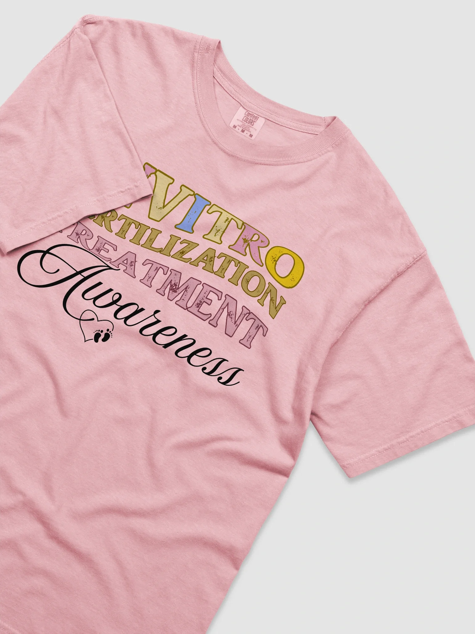 Invitro Fertilization Pregnancy Treatment Comfort Colors T-shirt product image (17)