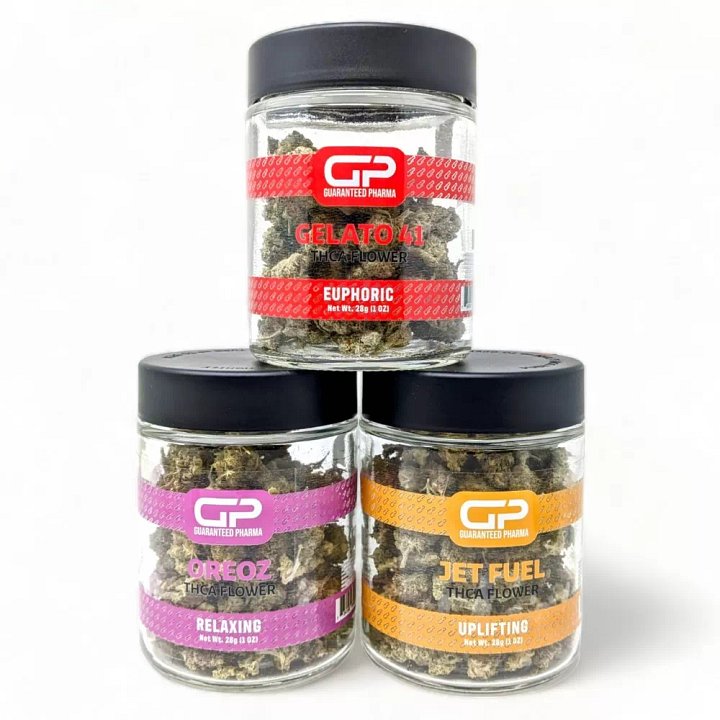 Guaranteed Pharma THC-A Flower 28 Grams product image (1)