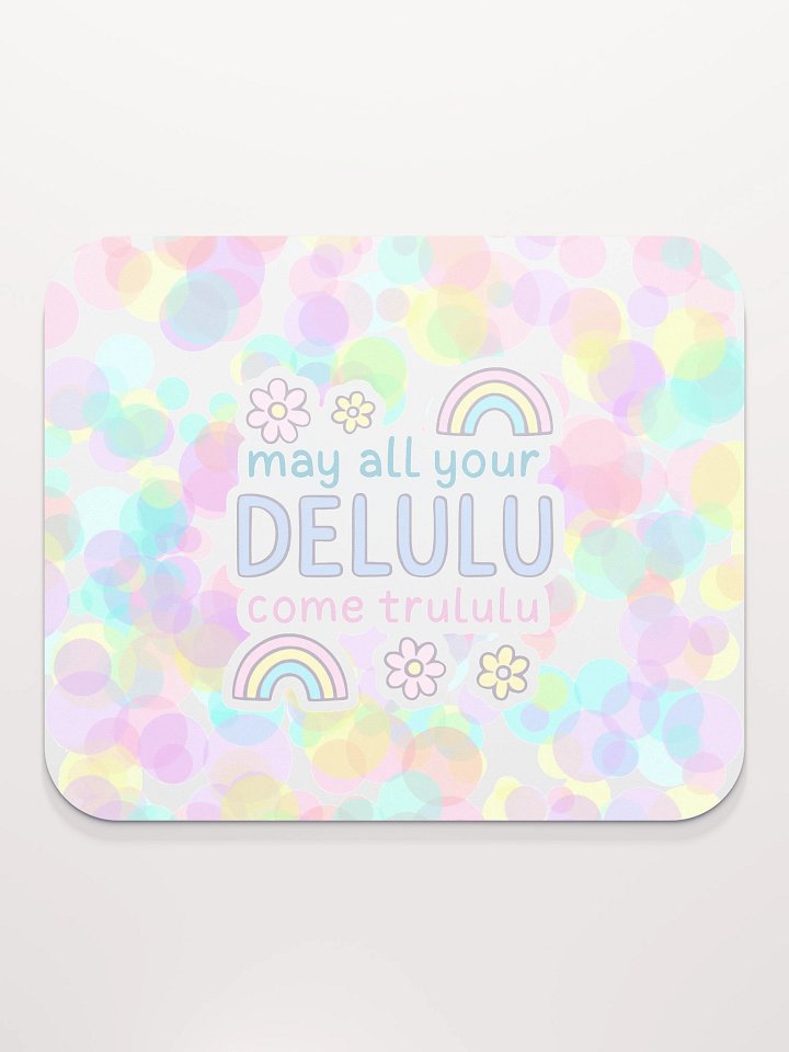 Dreamy Delulu Mouse Pad product image (2)