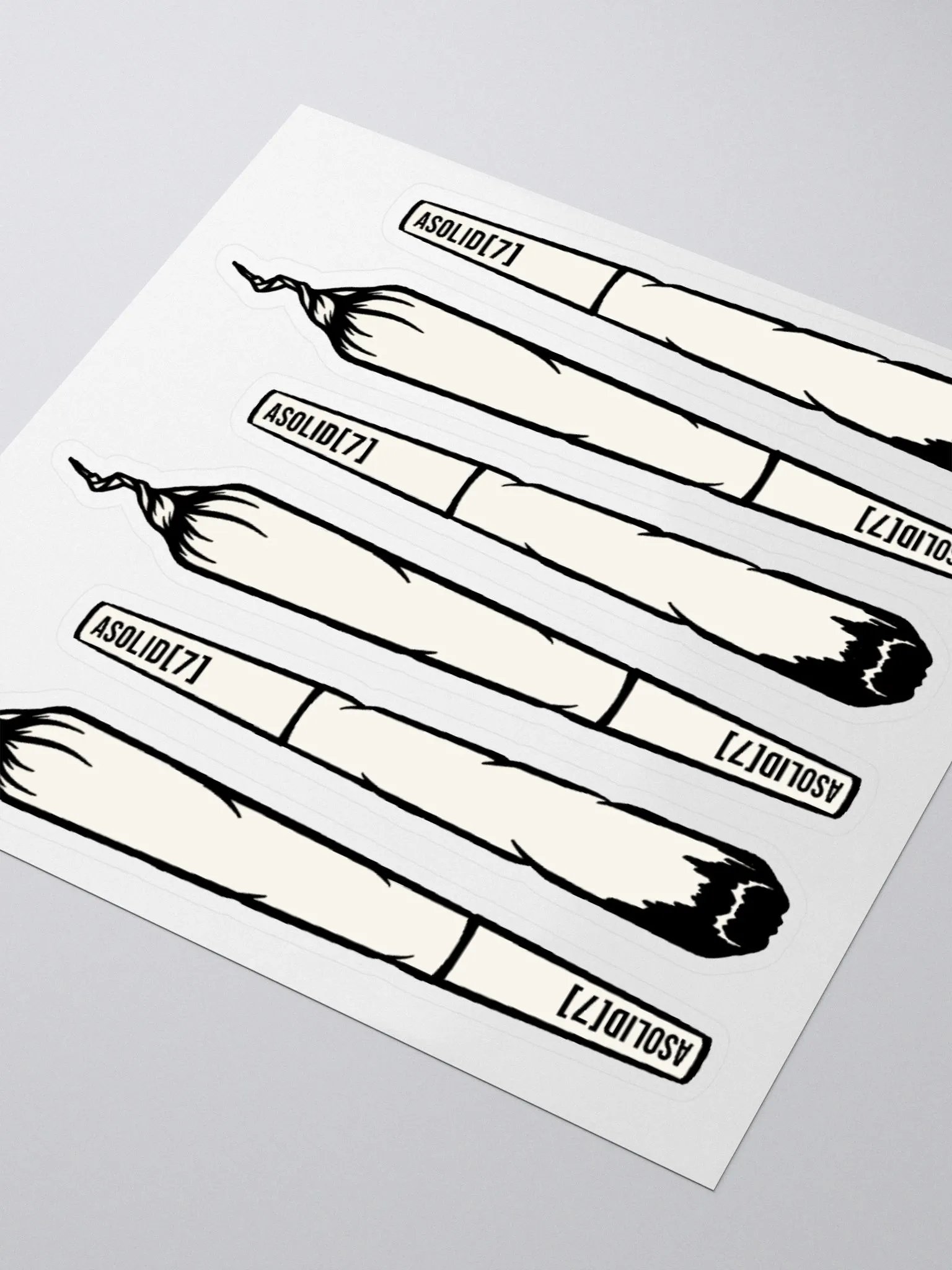 ASolid[7] Joint Stickers (Lit & Unlit Duo) - Plain product image (3)