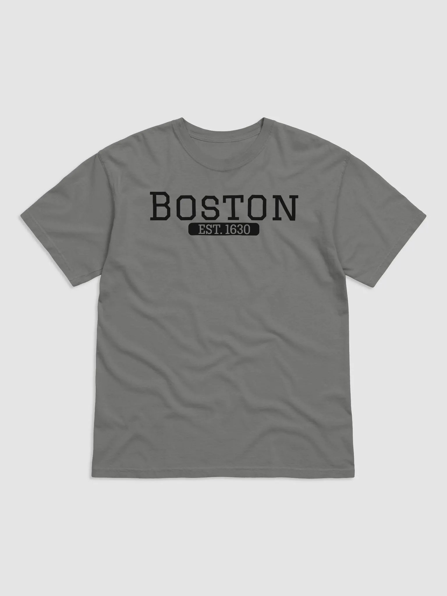 Boston Midnight Black Comfort Cotton Tee product image (6)