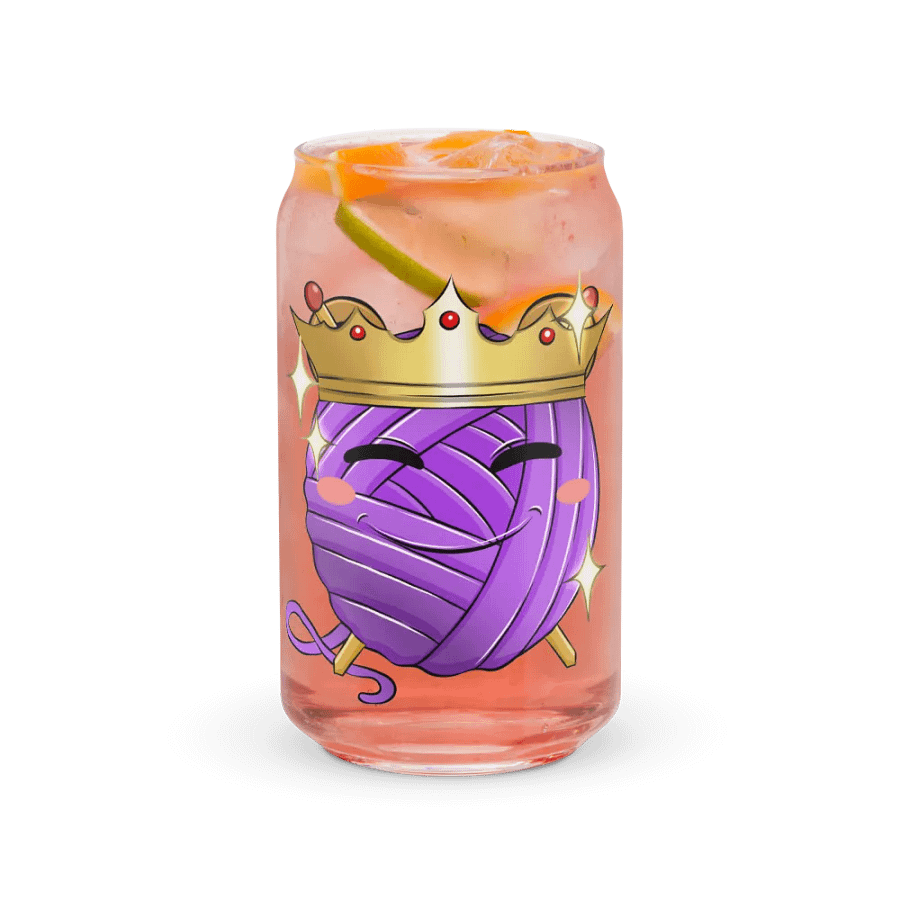 Emote-GlücksQueen-Glas-16oz product image (37)