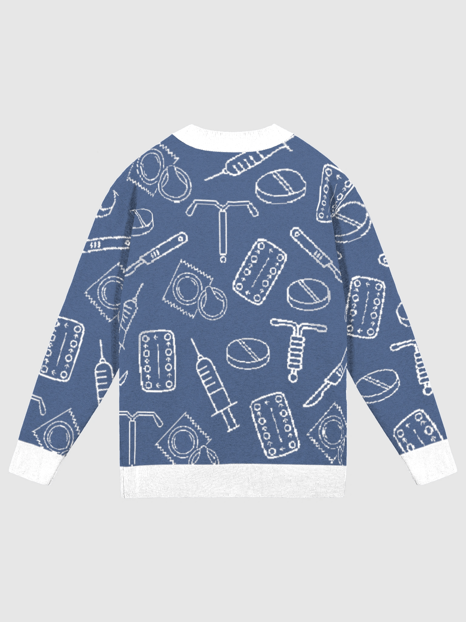 birth control icons (holiday edition - blue) product image (2)