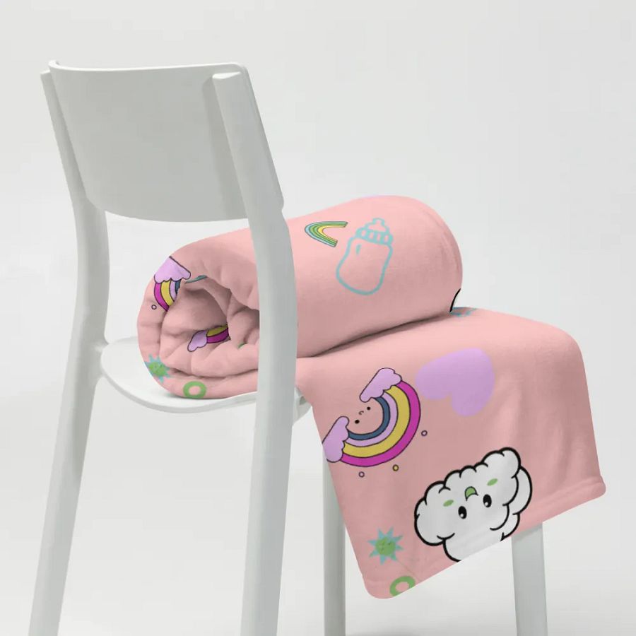 Rainbow Dreams Snuggle Blanket product image (9)