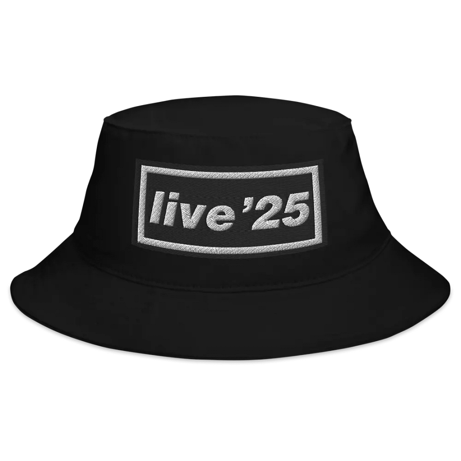 Embroided Live '25 Bucket Hat product image (2)