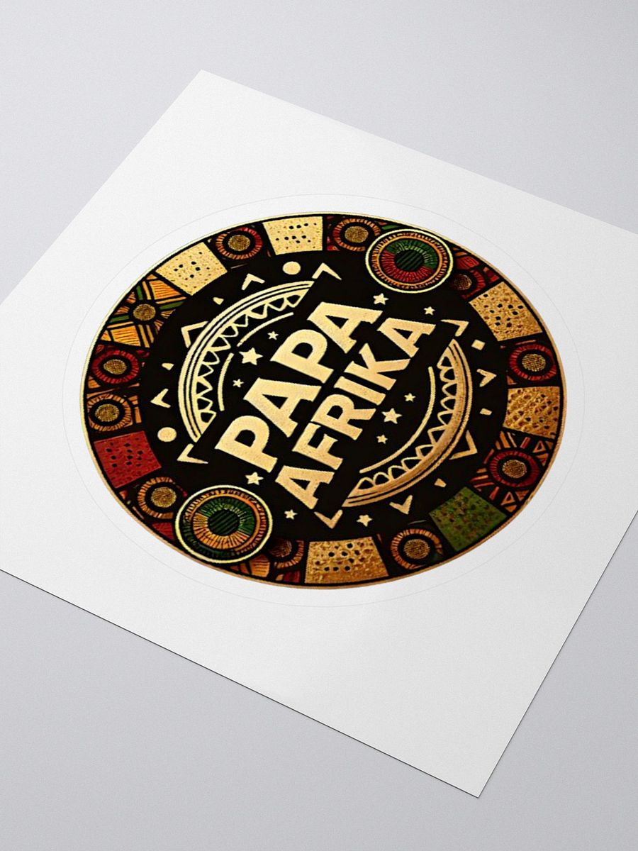 Papa Afrika Africa Father's Day Sticker product image (3)