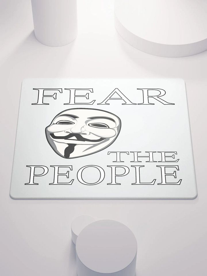 Fear The People - Gaming Mouse Pad product image (1)