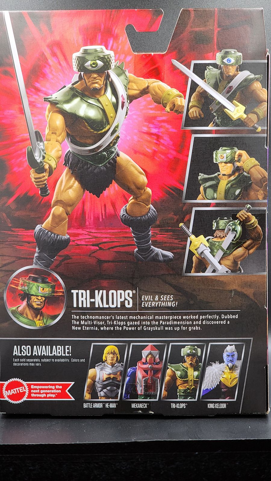 Masterverse New Eternia Tri-Klops product image (2)