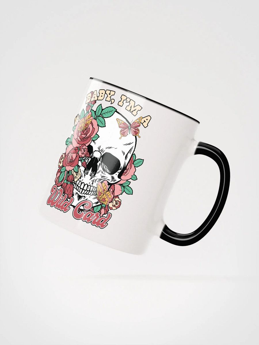 Wild Card Skull Accent Mug product image (4)