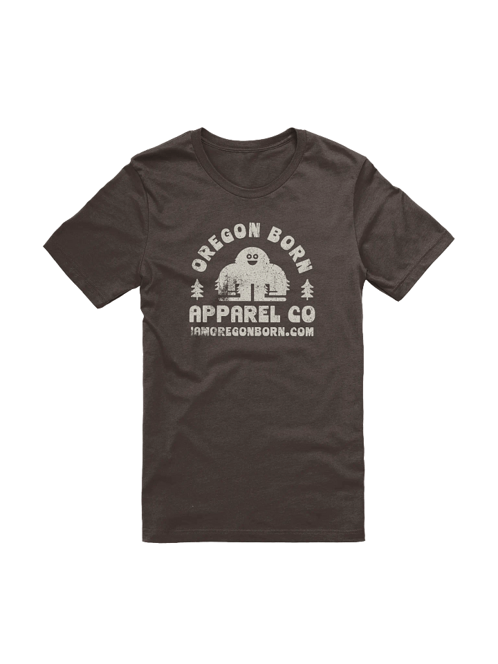 Oregon Born Apparel Co with Bigfoot T-Shirt product image (1)