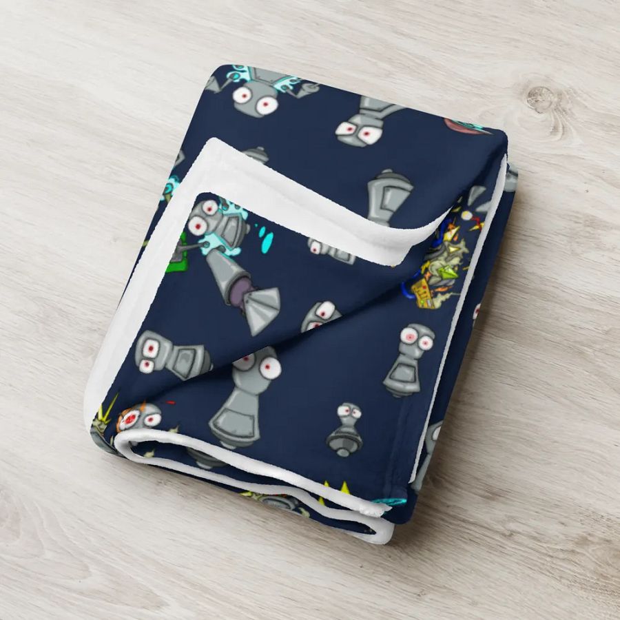 Procrastitrons! Fuzzy Blanket product image (18)