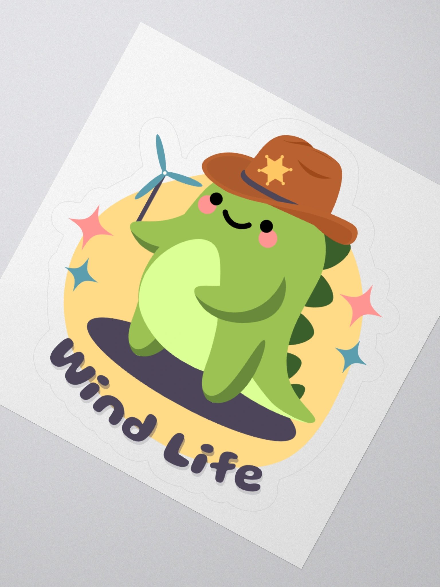 Wind Life Dino Sticker product image (4)