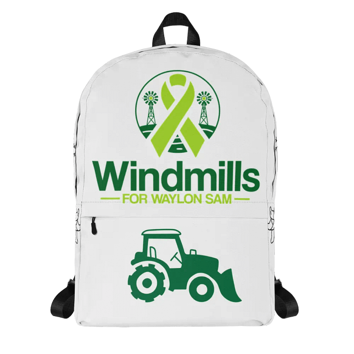 Windmills For Waylon Sam Backpack product image (2)