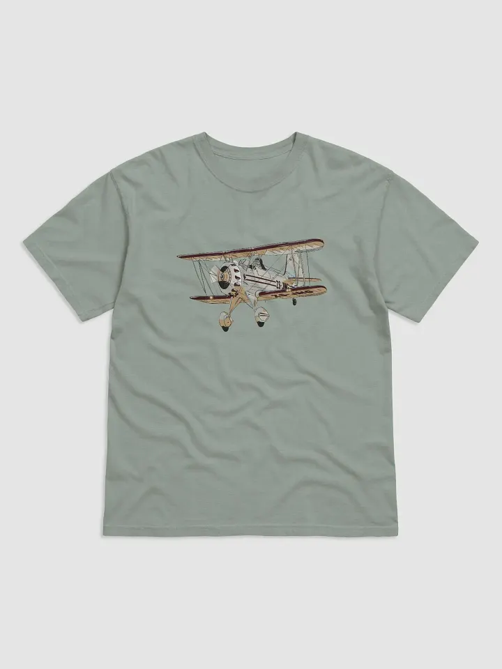 Waco Classic YMF-5 Comfort Aviation Art T-shirt product image (1)