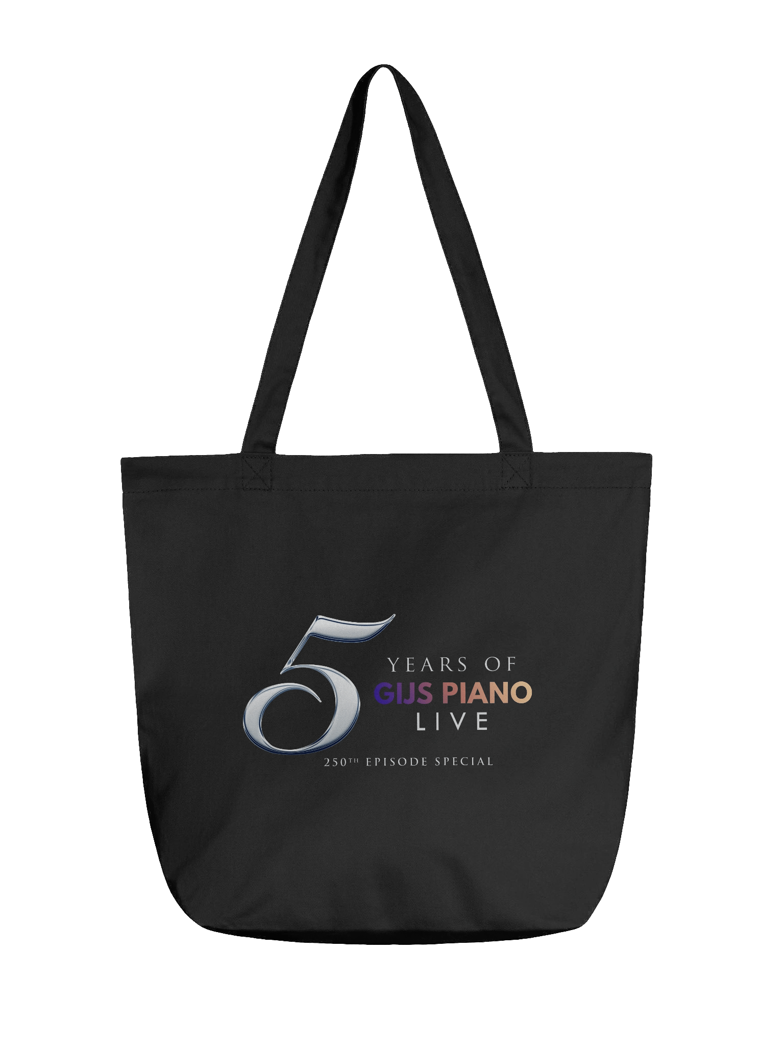 Gijs Piano LIVE 5th Anniversary Tote Bag product image (1)