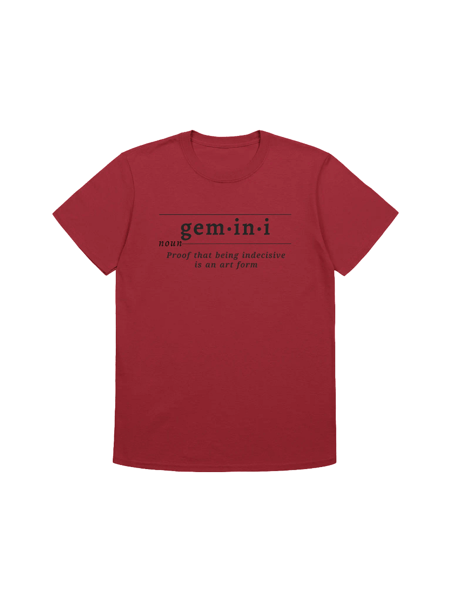 Gemini Def Unisex Tee v1 product image (1)