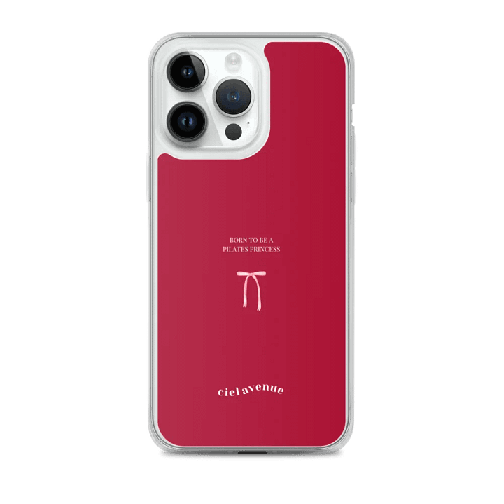 Born To Be a Pilates Princess Phone Case product image (1)