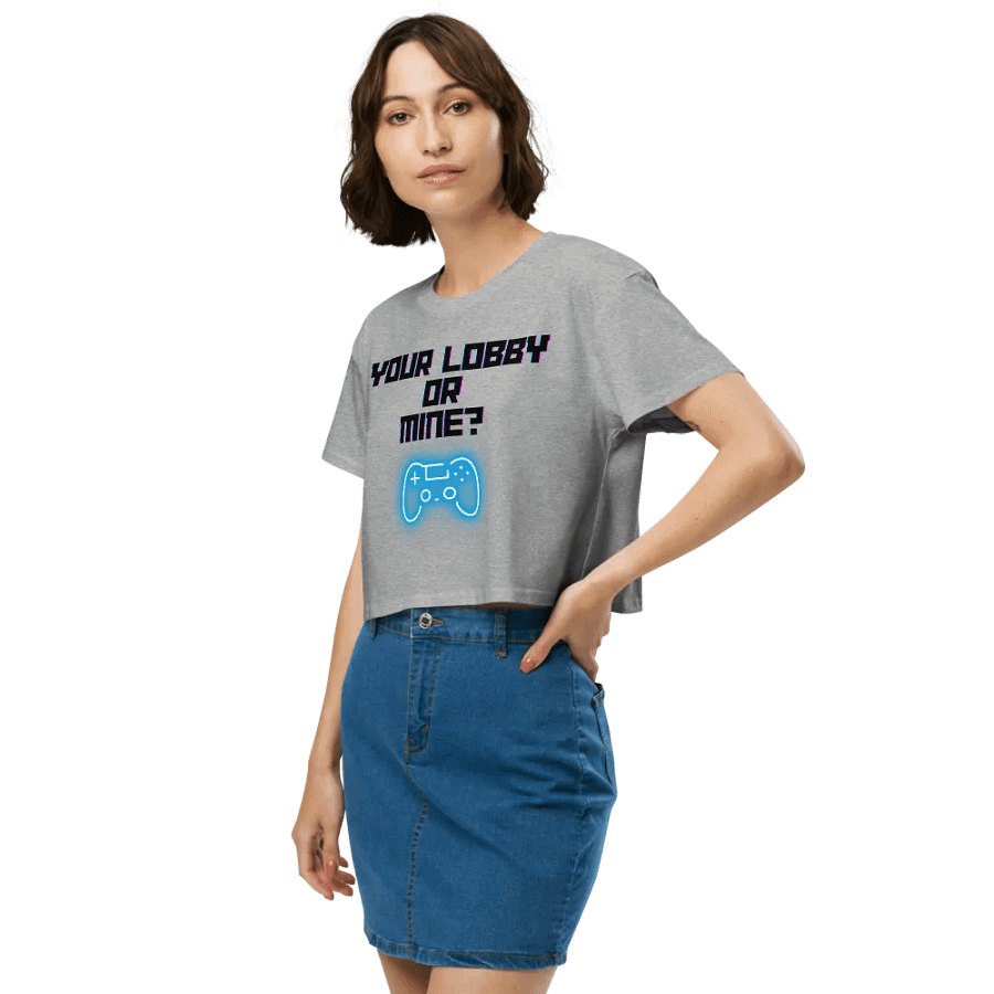 Your Lobby Or Mine? Controller Crop Top product image (3)