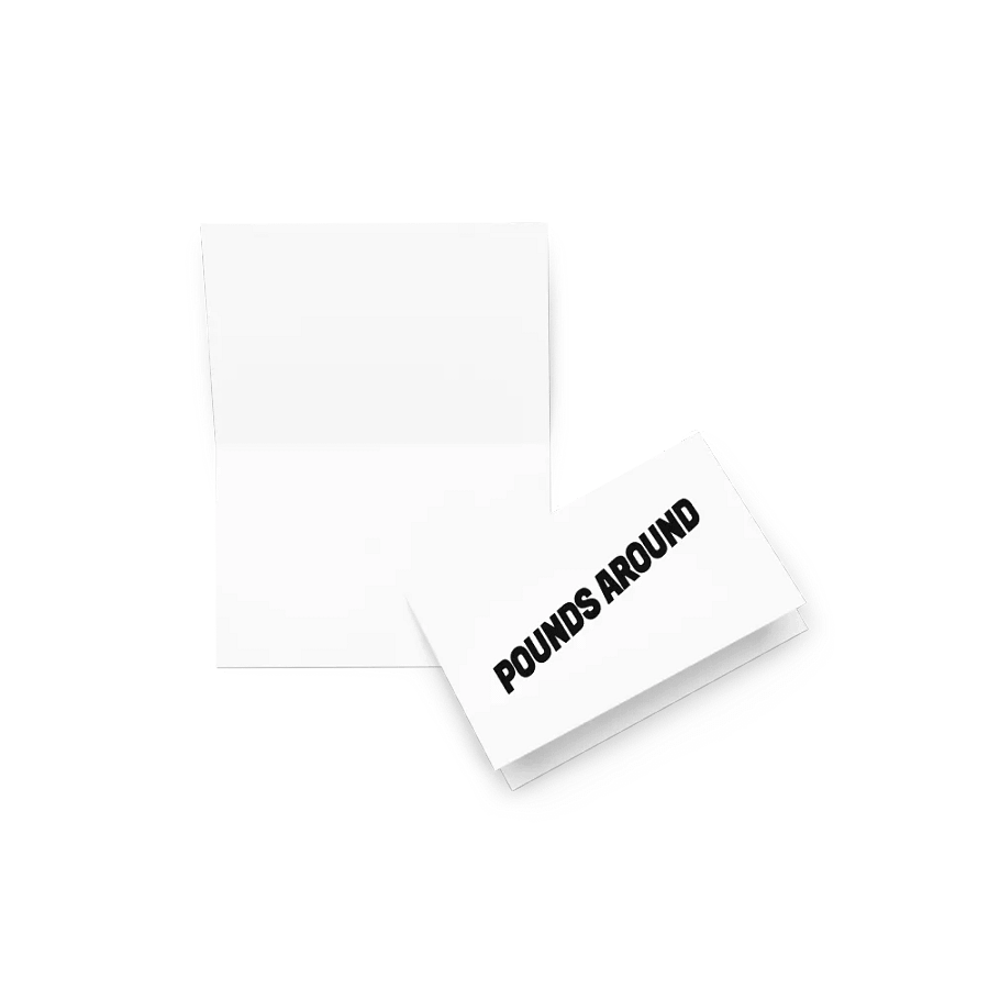 POUNDS AROUND GIFT CARD product image (7)