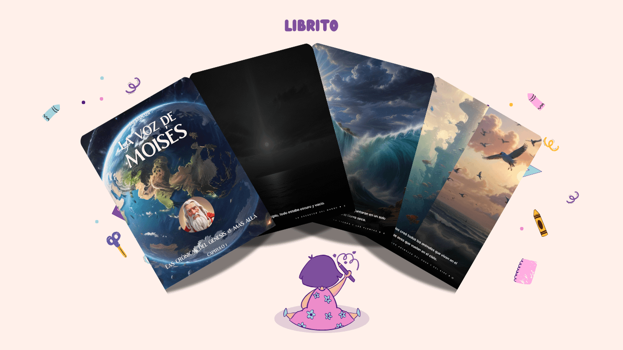 Librito La Voz de Moisés: Las Crónicas Del Génesis & Más Allá | Capitulo 1 product image (2)