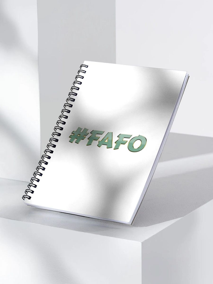 FAFO Notebook product image (3)