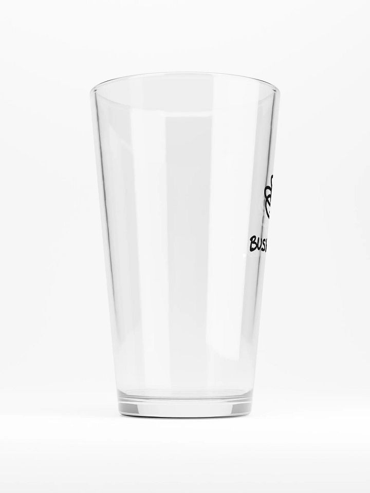 BUSY-BRAINED pint glass product image (2)