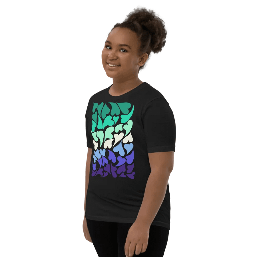 Nestled PRIDE Gay T-shirt (Youth) product image (14)