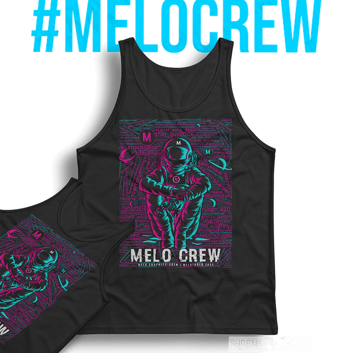 #MELOtober 2022 MELO CREW Vibes - Personalized Tank + BONUS | #MadeByMELO product image (1)