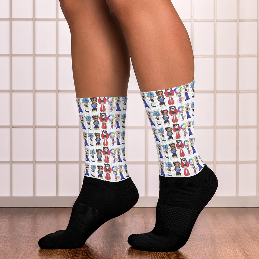 White Group Chibi Socks product image (14)