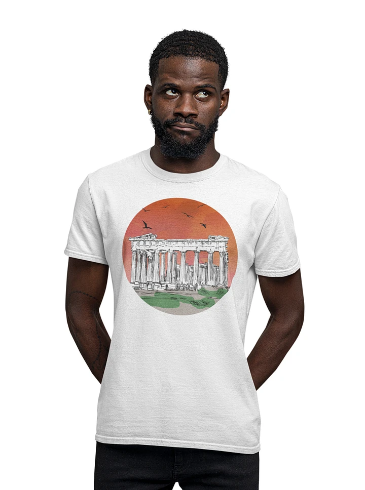 Parthenon Athenian Acropolis Athens Greece Travel Souvenir T-Shirt product image (1)