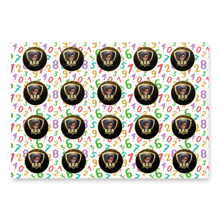 Brain Benders Banter Wrapping Paper product image (2)