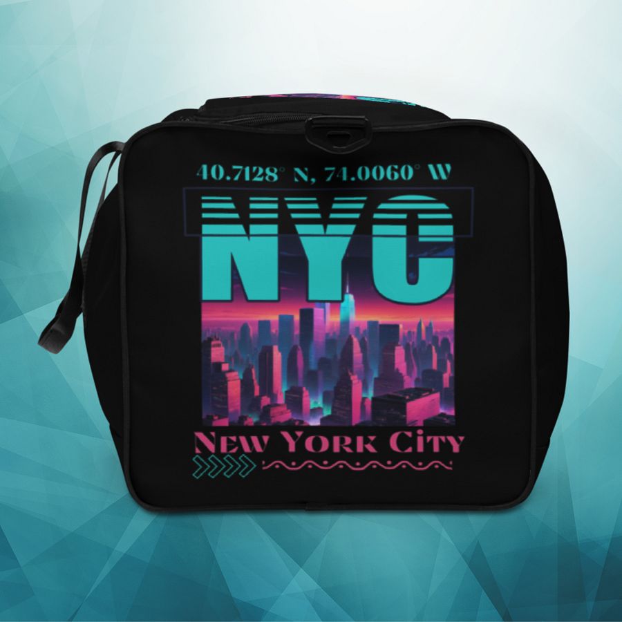 NYC New York City Graphic Duffel Bag product image (7)