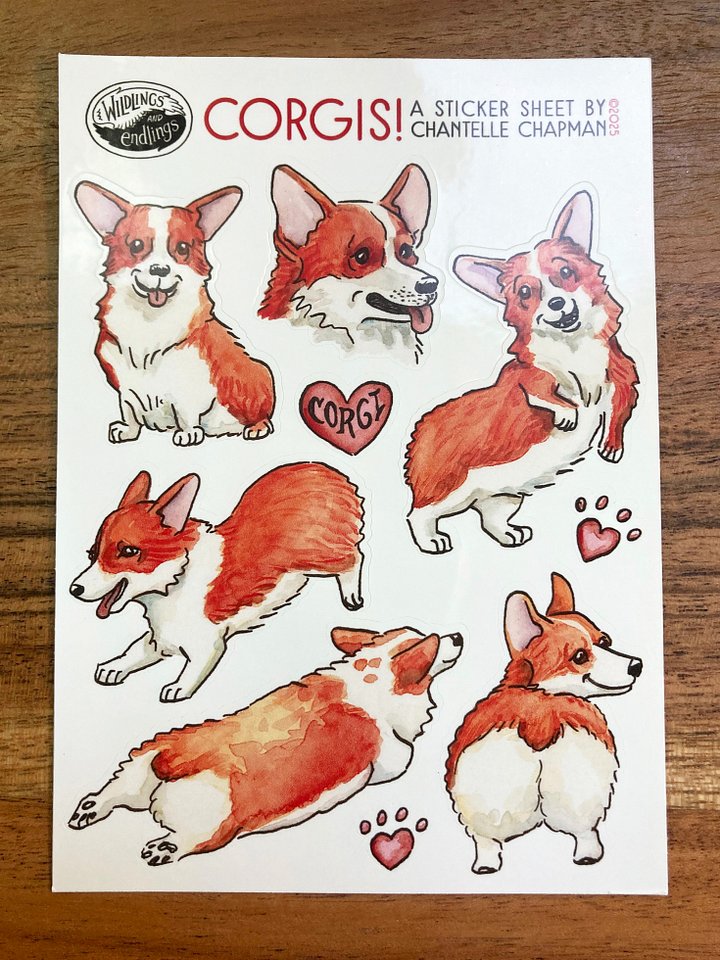 Corgis! Sticker Sheet product image (2)