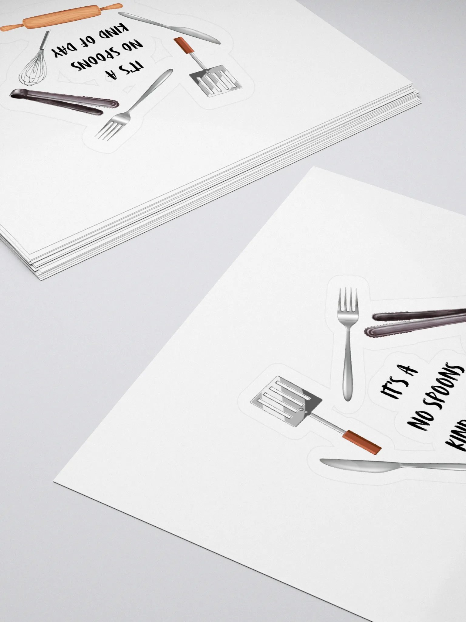 Sticker - It's a No Spoons Kind Of Day product image (4)
