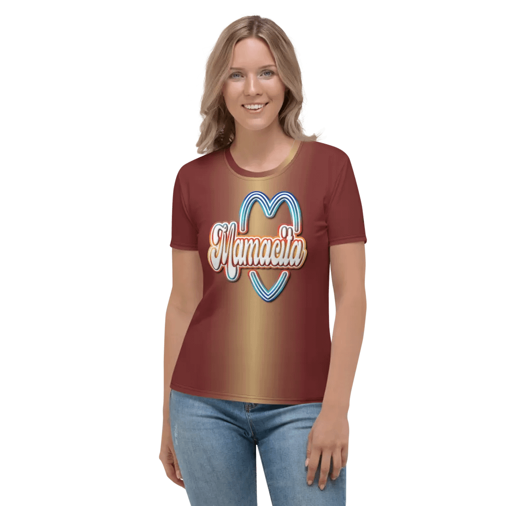 Mamacita All Over Print T-shirt product image (2)