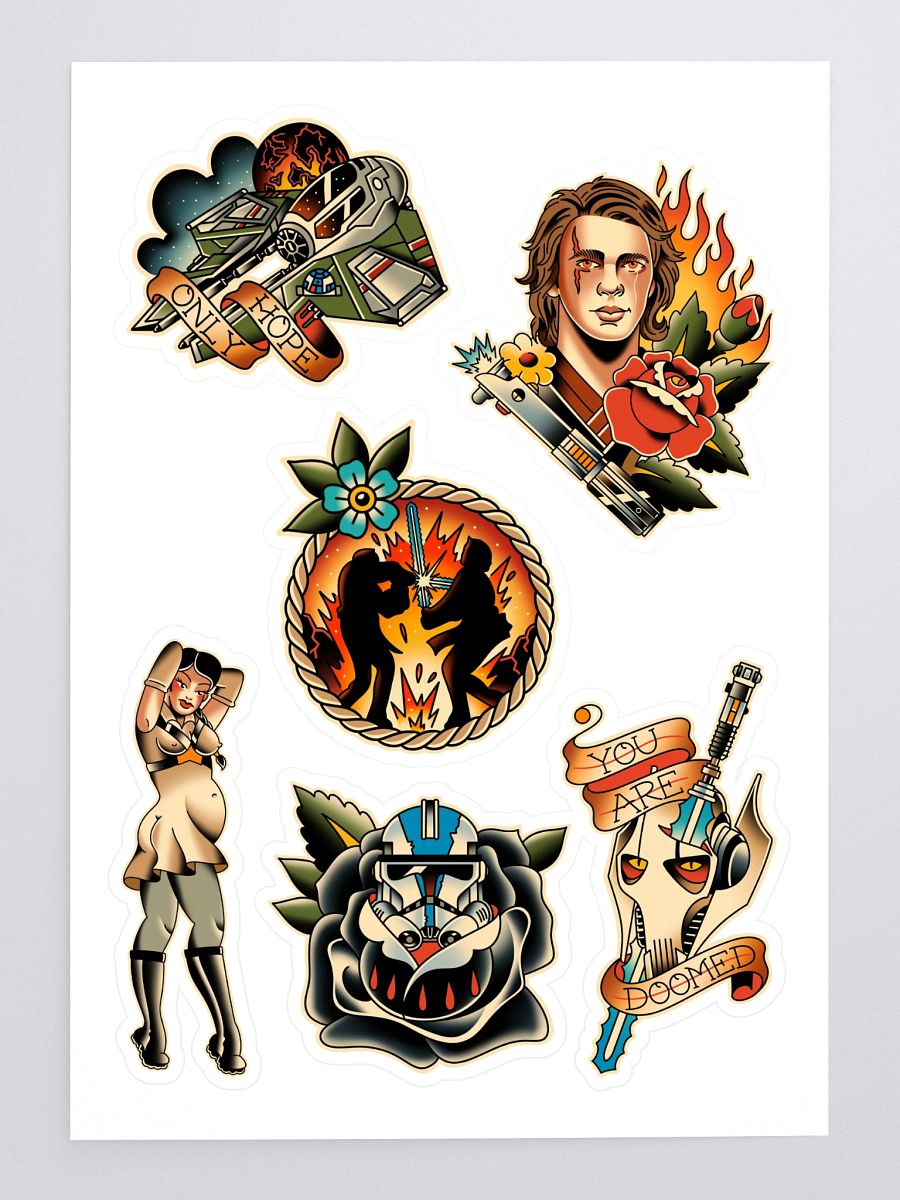 ROTS Flash - Sticker Sheet product image (3)
