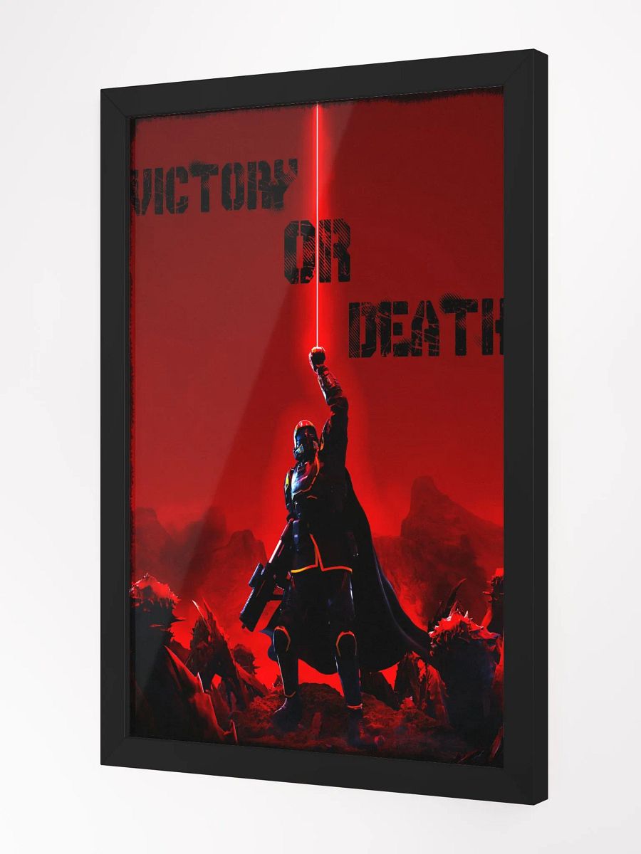 Victory or Death Framed Matte Poster product image (2)