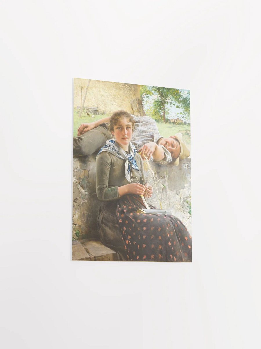 ''Stella and Piero'' by Vittorio Matteo Corcos Poster product image (3)