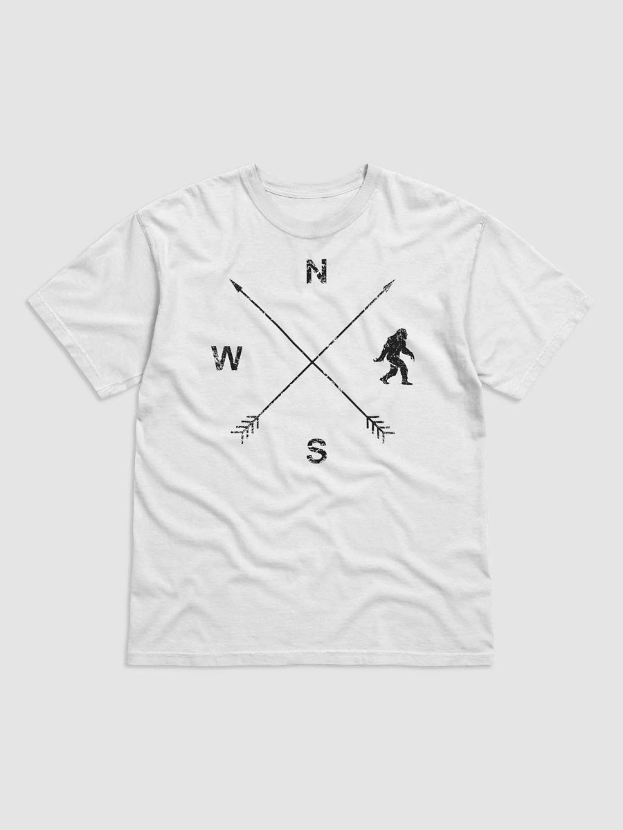 Bigfoot Lodge Upstate White Compass Tee product image (1)